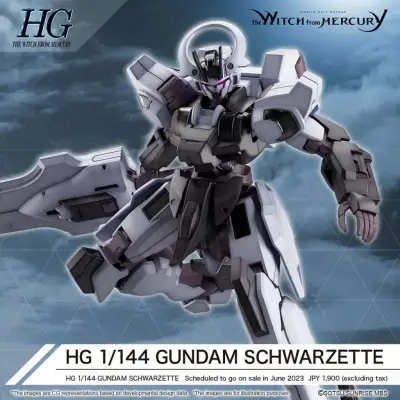 Maquette Gundam hg schwarzette 1/144